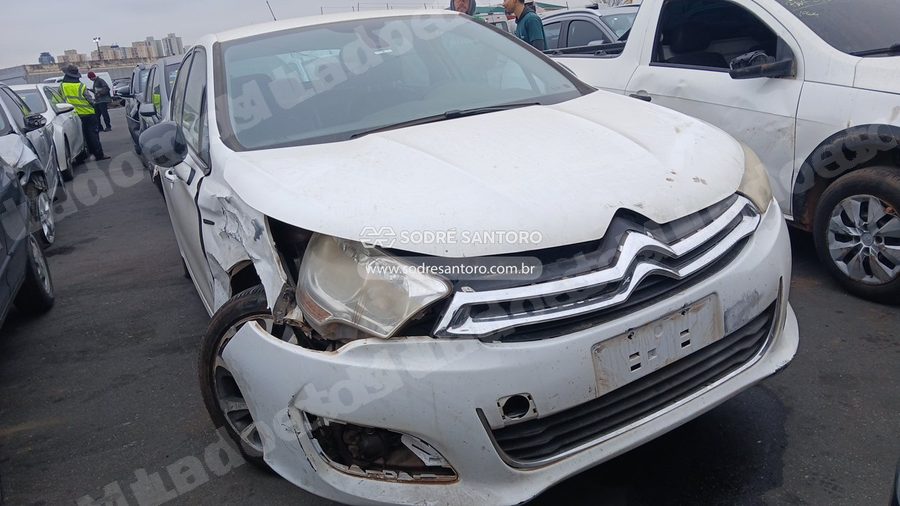 Citroen C4  Excl 2014 em leilão em Guarulhos/SP