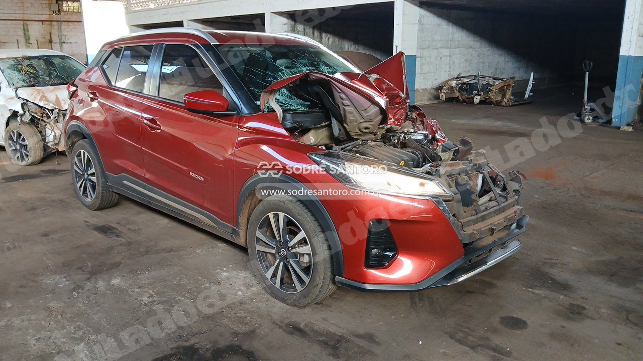 Nissan Kicks Advance Cvt 2022 em leilao em Ribeirão Preto/SP