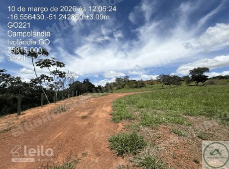 Imovel rural em leilao em Ivolândia/GO