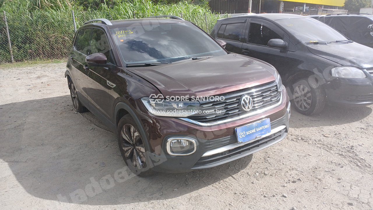 Volkswagen T Cross  Tsi 2020 em leilao em Guarulhos/SP