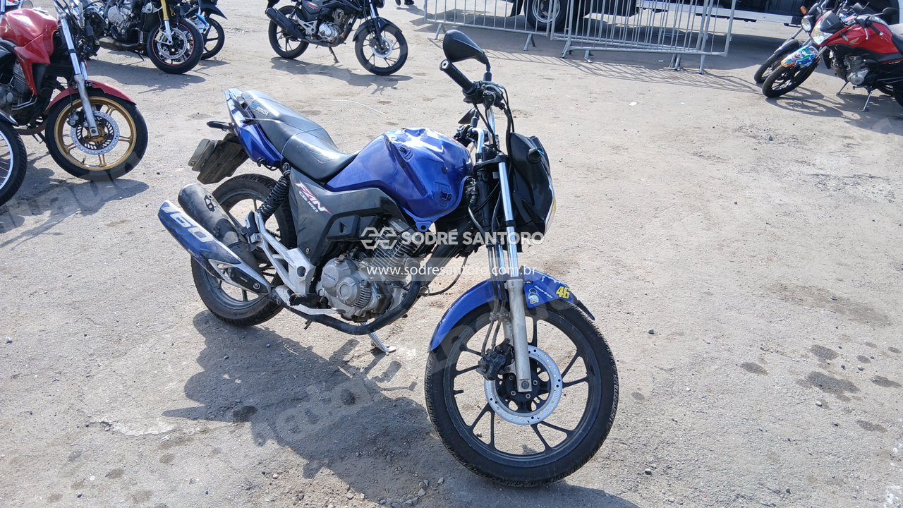 Honda Cg 160 Fan 2022 em leilão em Brasil