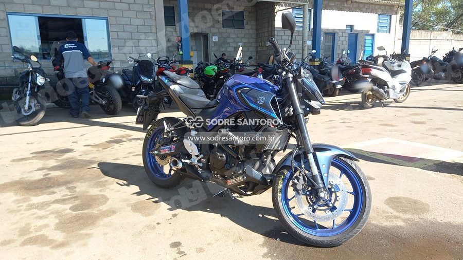 Yamaha Mt03 Abs 2024 em leilão em Monte Mor/SP