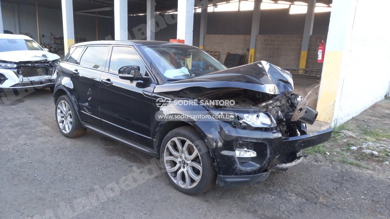 Land Rover Evoque Dynamic 5D 2013 em leilao em Bauru/SP