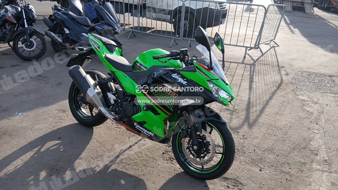 Ninja 400 2020 em leilao em Brasil