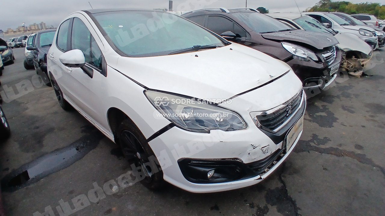 Peugeot 308 Allure Thpa 2017 em leilao em Brasil