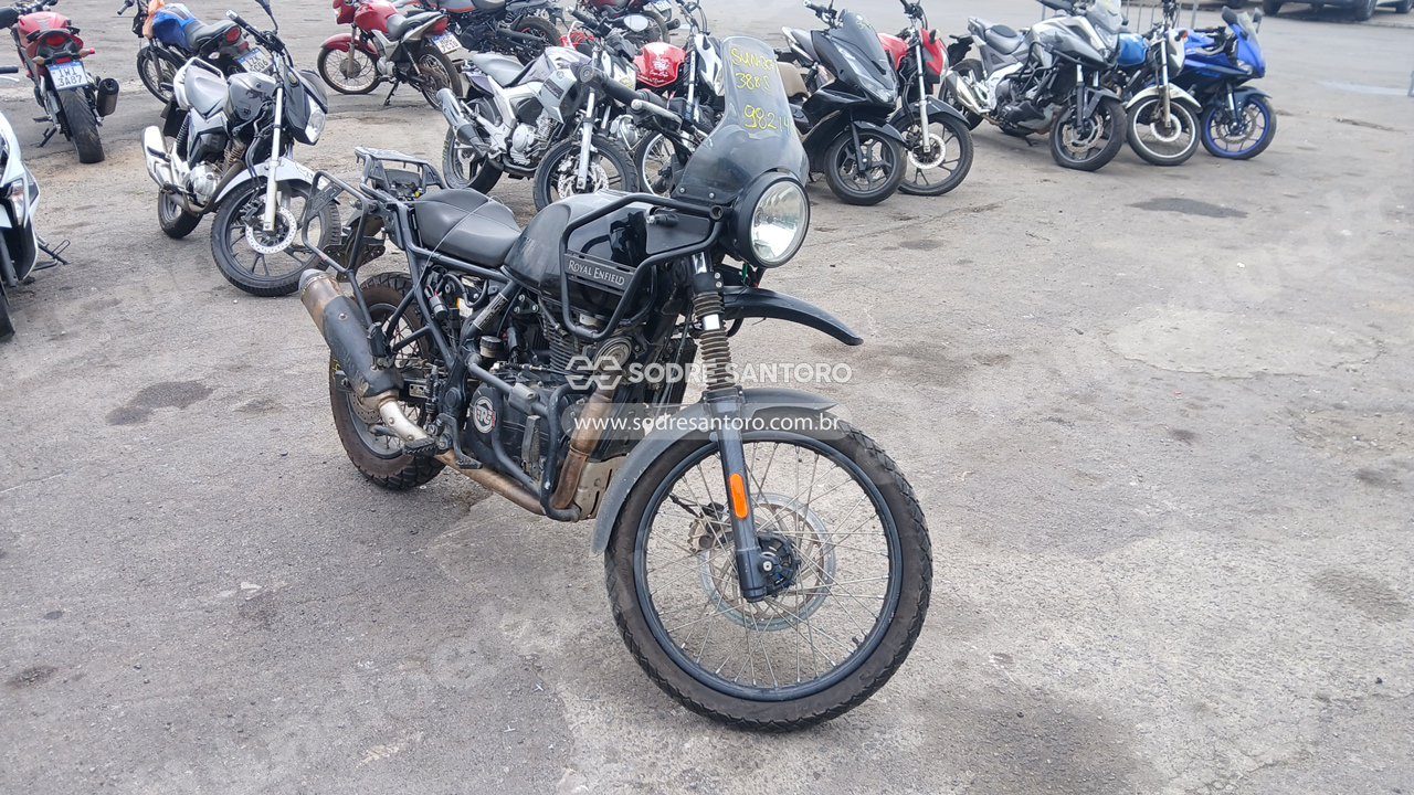 Royal Enfield Himalayan 2024 em leilao em Brasil