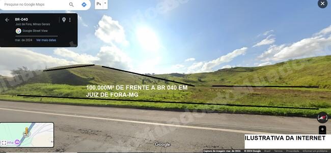 Terreno em leilao em Juiz de Fora/MG