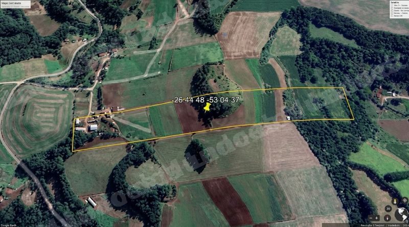 Terreno em leilão em Linha Salete Modelo/SC