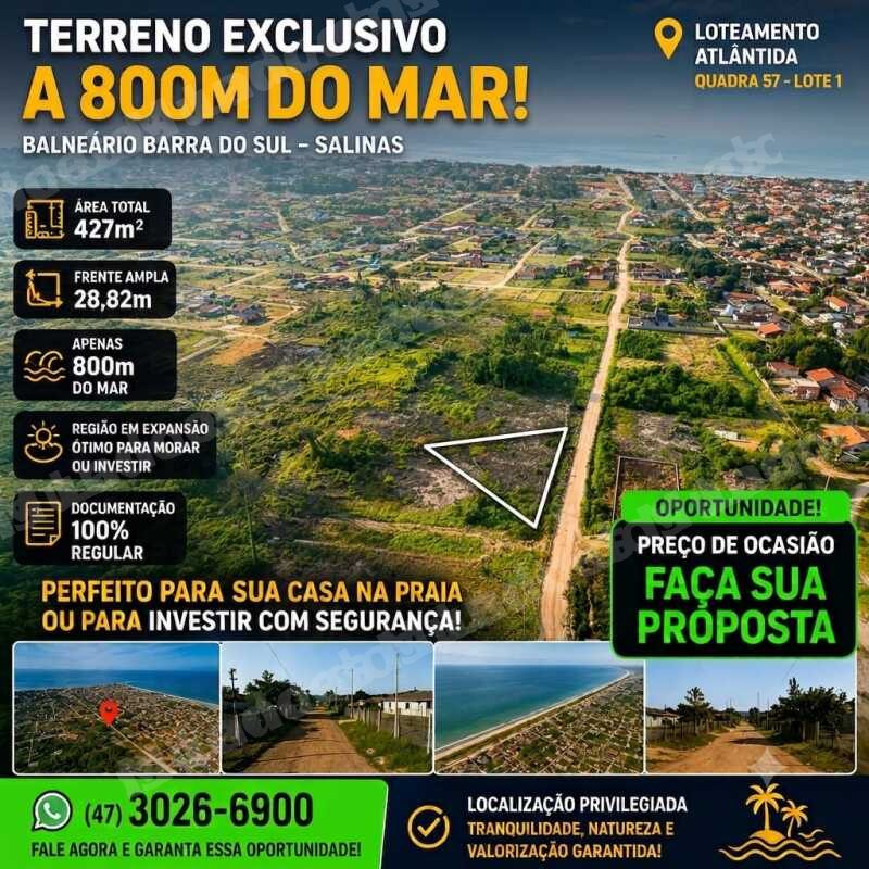 Terreno em leilao em Araquari/SC