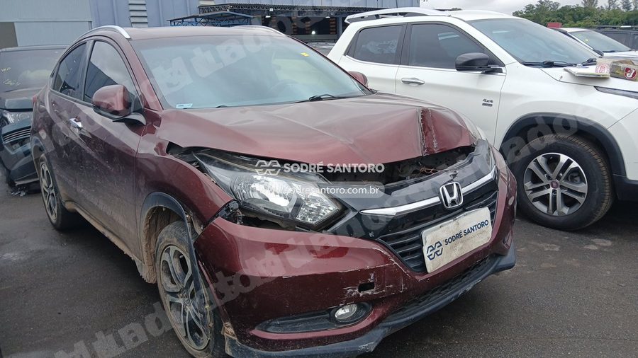 Honda Hr-V Exl Cvt 2016 em leilão em Guarulhos/SP