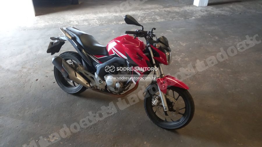Honda Cb 250F Twister 2018 em leilão em Bauru/SP