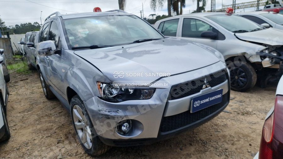 Mitsubishi Outlander 2.4 4Wd 2011 em leilão em São José dos Pinhais/PR