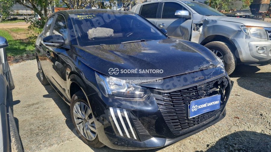 Peugeot 208 Active Mt 2025 em leilão em Sj. dos Pinhais/PR
