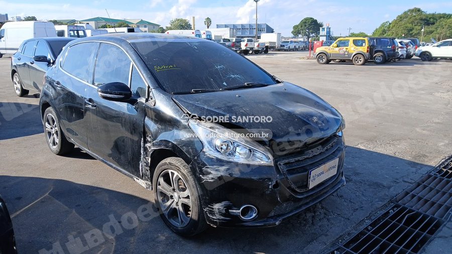 Peugeot 208 Griffe A 2015 em leilão em Guarulhos/SP