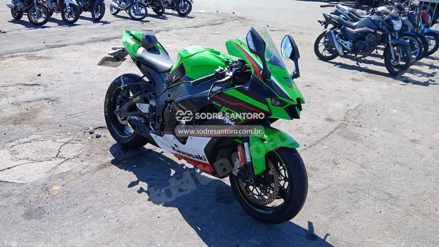 Kawasaki Ninja Zx-10R 2022 em leilão em Guarulhos/SP