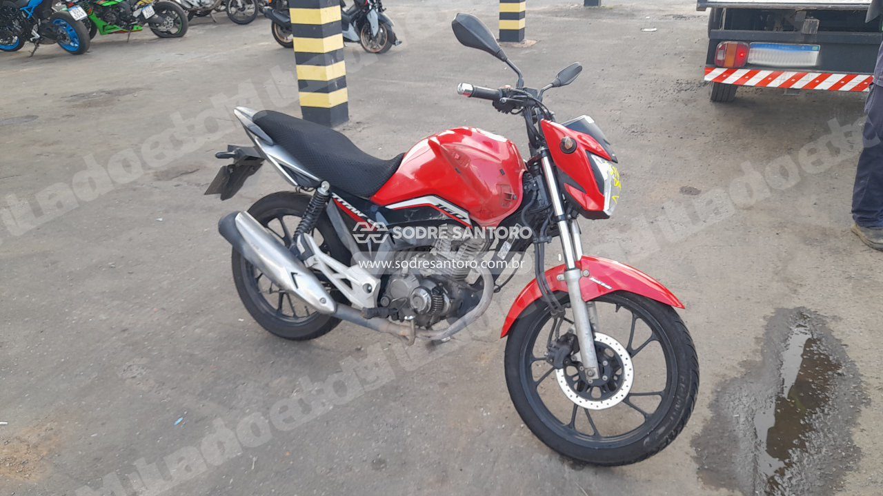 Honda Cg 160 Titan 2022 em leilão em Monte Mor/SP