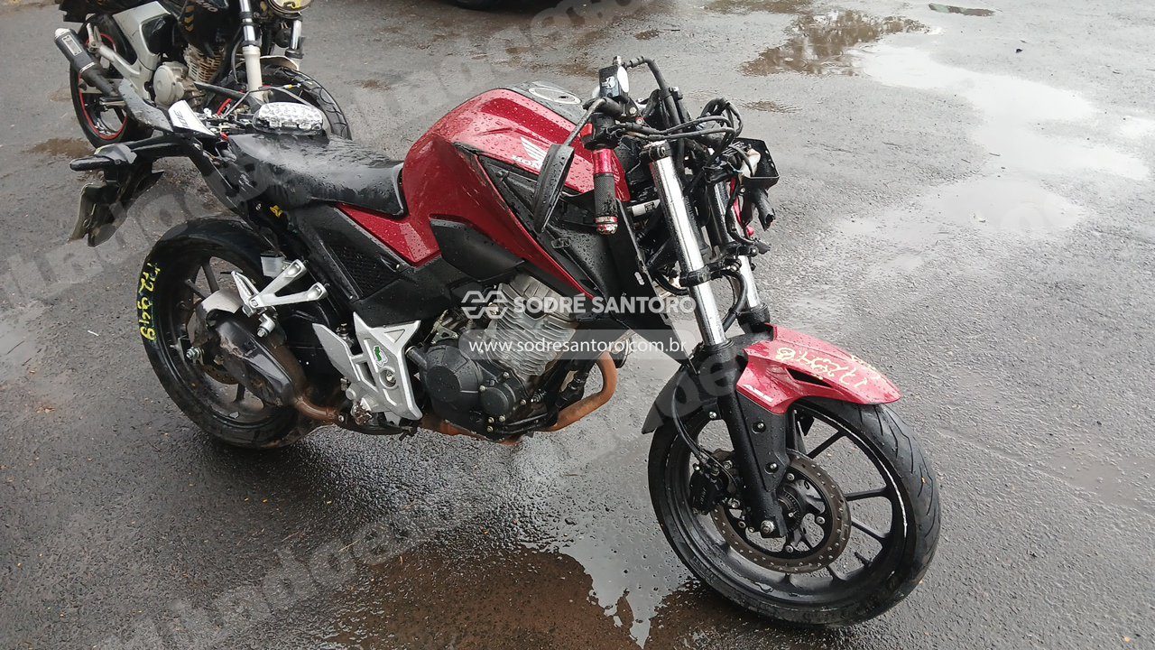 Honda Cb 300F Twister Abs 2026 em leilão em Monte Mor/SP