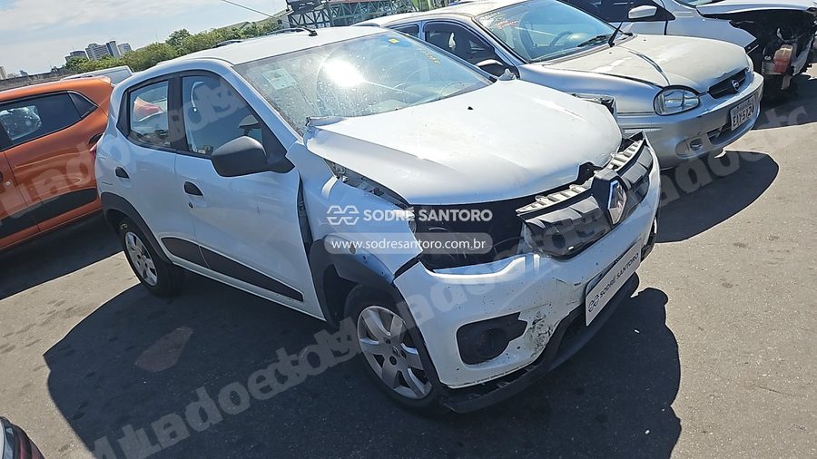 Renault Kwid Zen 10Mt 2019 em leilão em Guarulhos/SP - Lote 1