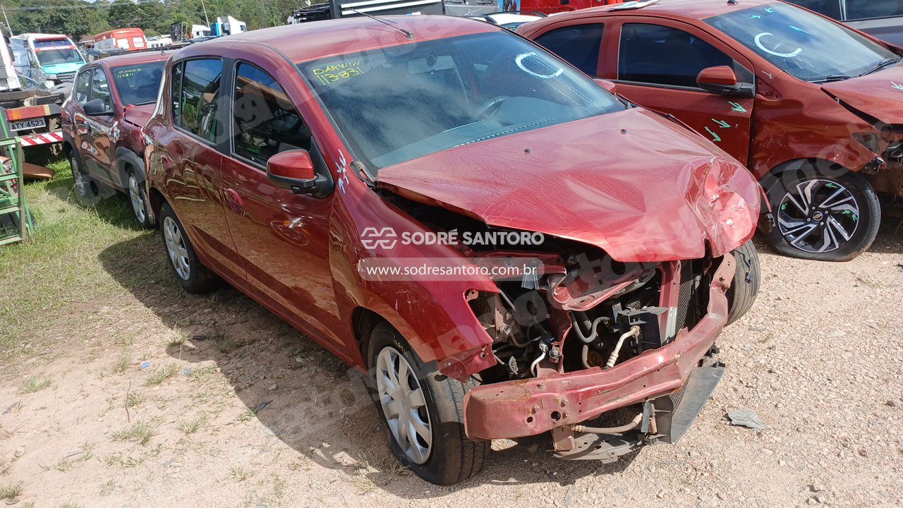 Renault Sandero Expr 10 2015 em leilão em São José dos Pinhais/PR