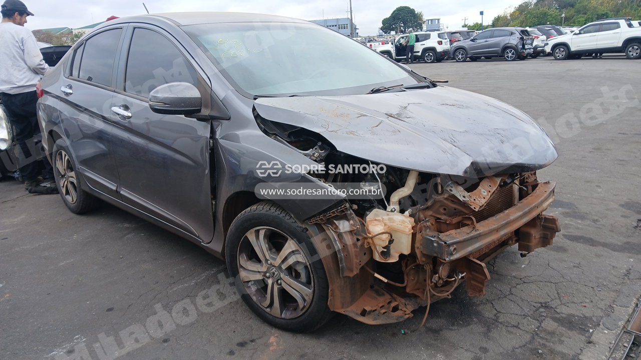 Honda City Ex Cvt 2017 em leilao em Brasil