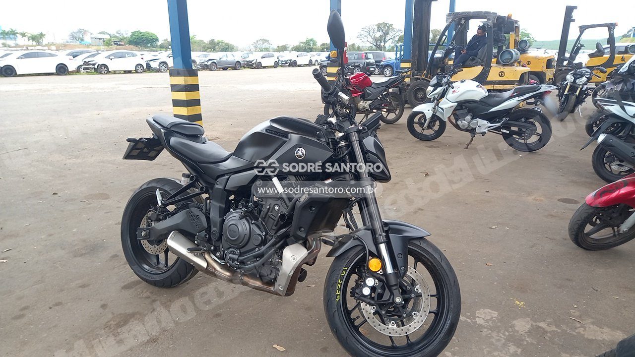Yamaha Mt07 2026 em leilão em Monte Mor/SP