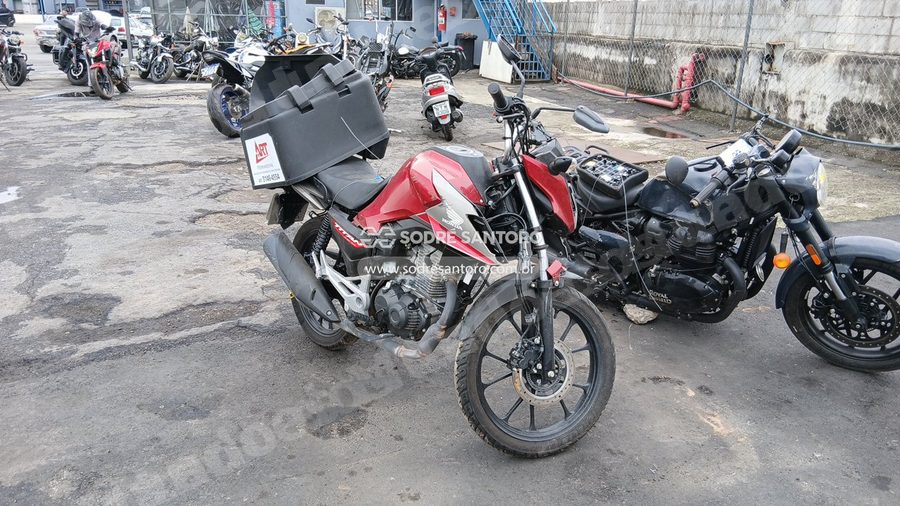 Honda Cg 160 Titan 2025 em leilão em Guarulhos/SP