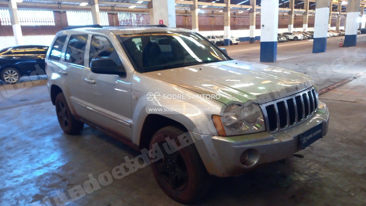 Jeep Grand Cherokee Limited 4.7 2006 em leilao em Sertãozinho/SP