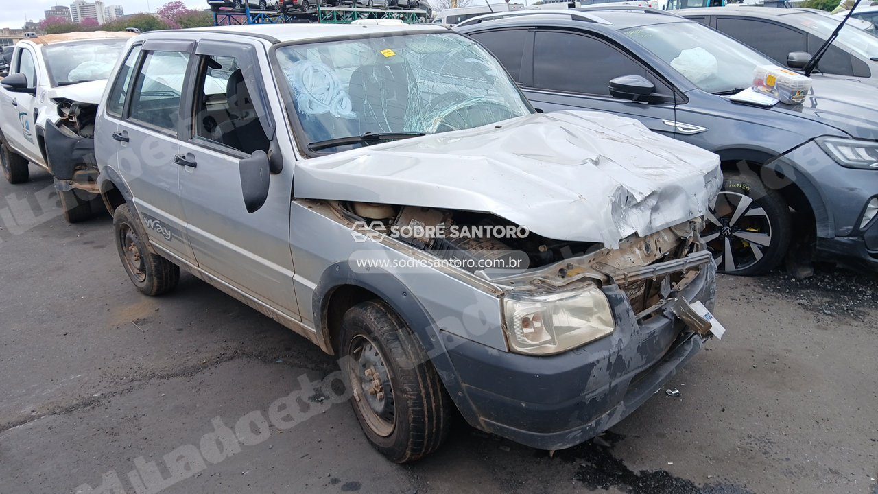 Fiat Uno Mille Way Econ 2010 em leilão em Brasil