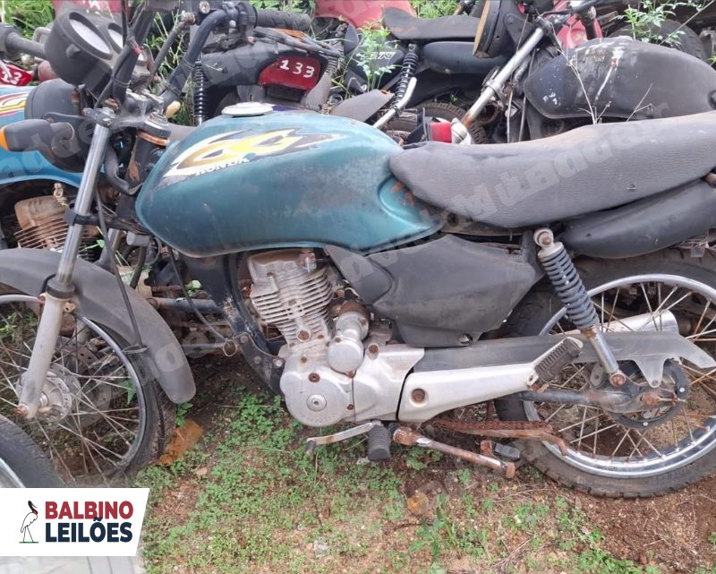 Honda Cg 2001 em leilão em Canarana/MT