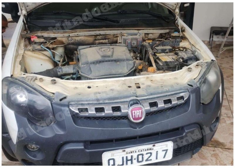 Fiat Palio 2018 em leilao em Vitor Meireles/SC