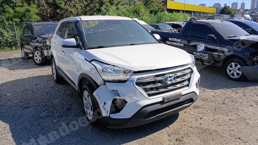 Hyundai Creta Attitude 2019 em leilão em Guarulhos/SP