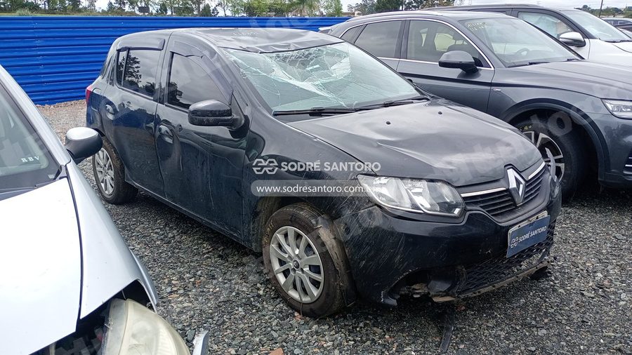 Renault Sandero Expr 10 2016 em leilão em São José dos Pinhais/PR