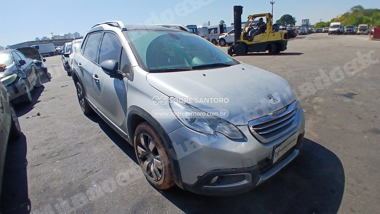 Peugeot 2008 Griffe Eat6 2019 em leilao em Brasil