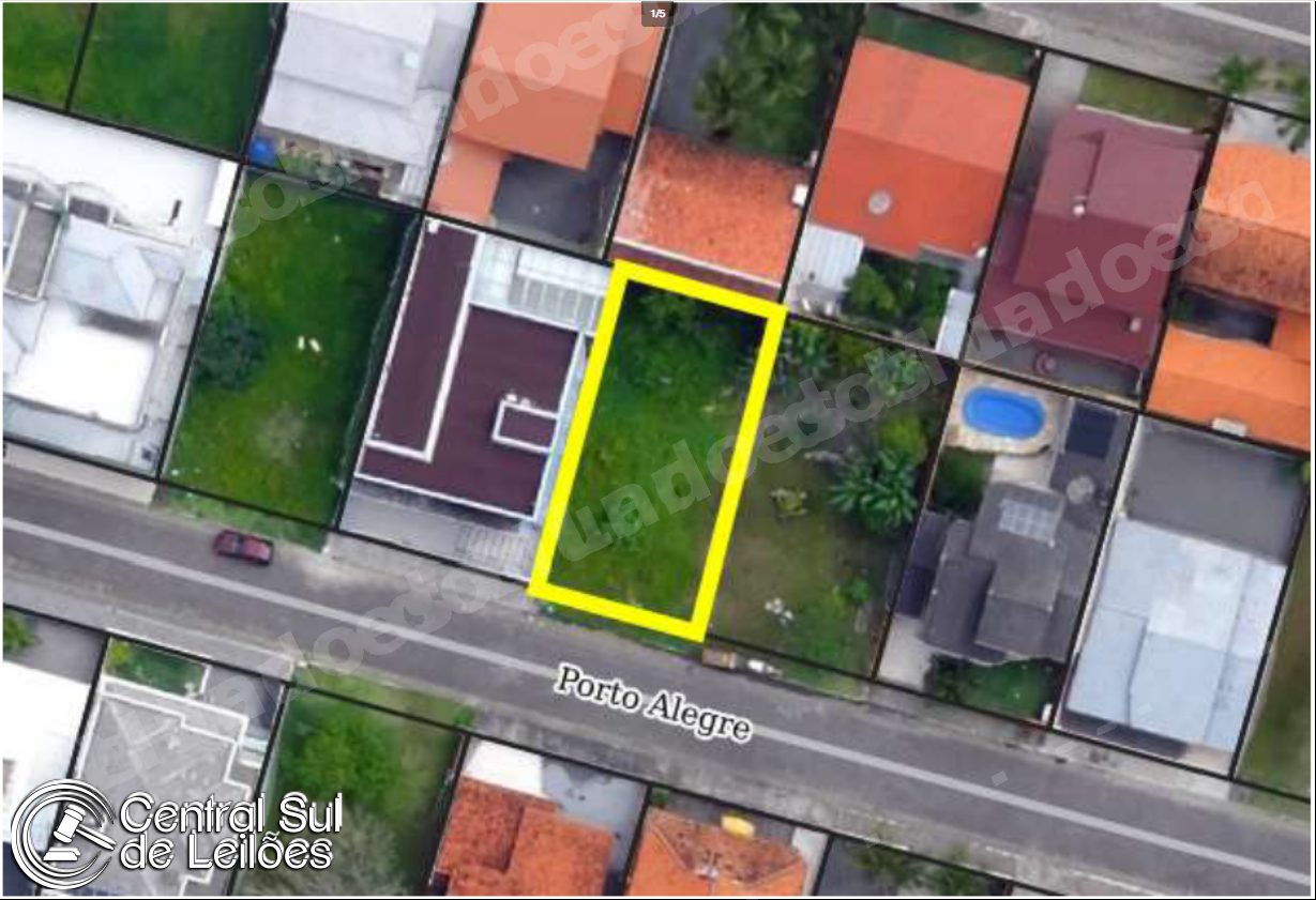 Terreno em leilao em Joinville/SC