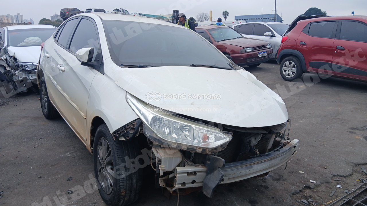Toyota Yaris Sd Xlplusat 2019 em leilao em Brasil