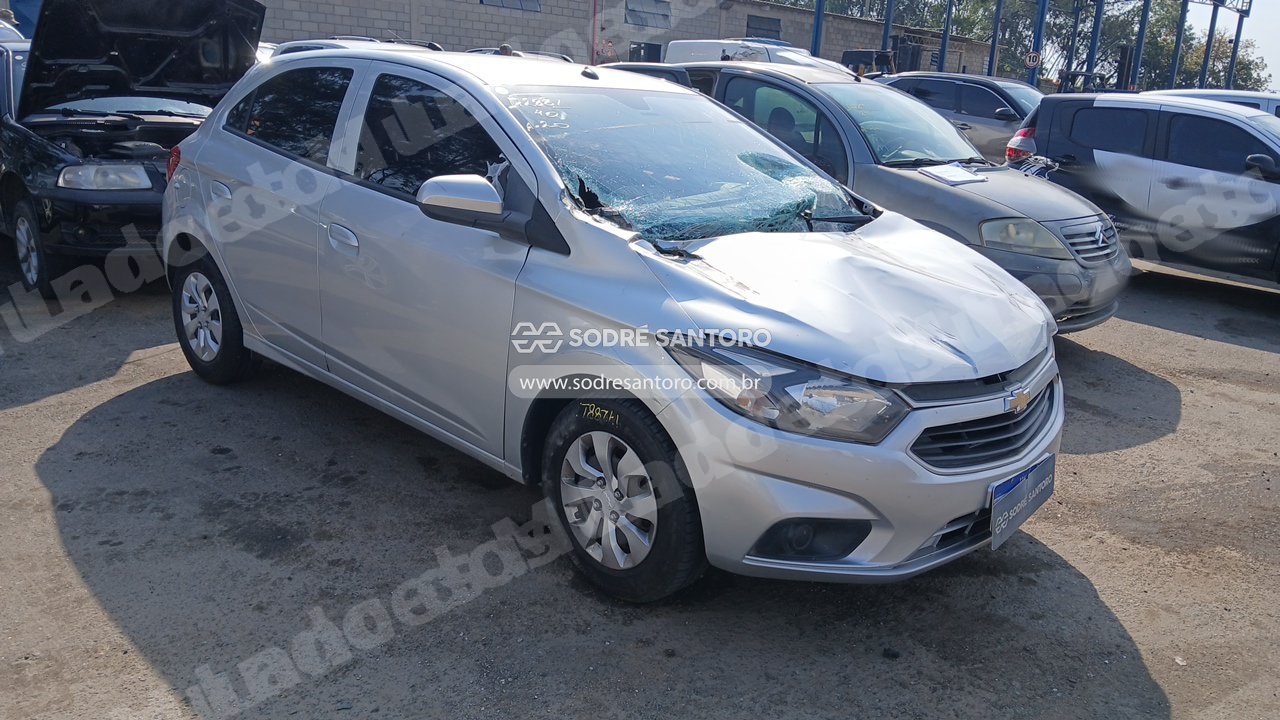 Chevrolet Onix 1.0Mt Lt 2019 em leilão em Monte Mor/SP