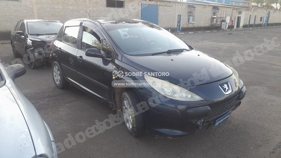 Peugeot 307 16 Fx Pr 2007 em leilão em Monte Mor/SP