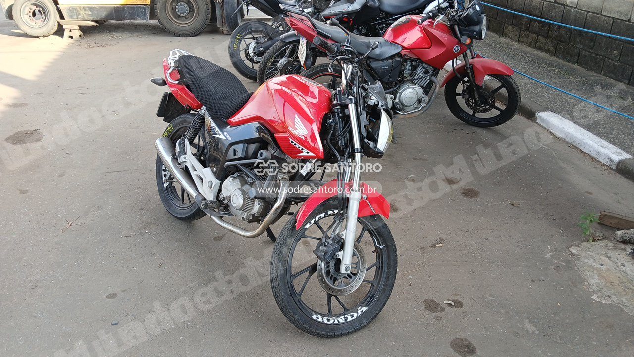 Honda Cg 160 Fan 2021 em leilao em Monte Mor/SP