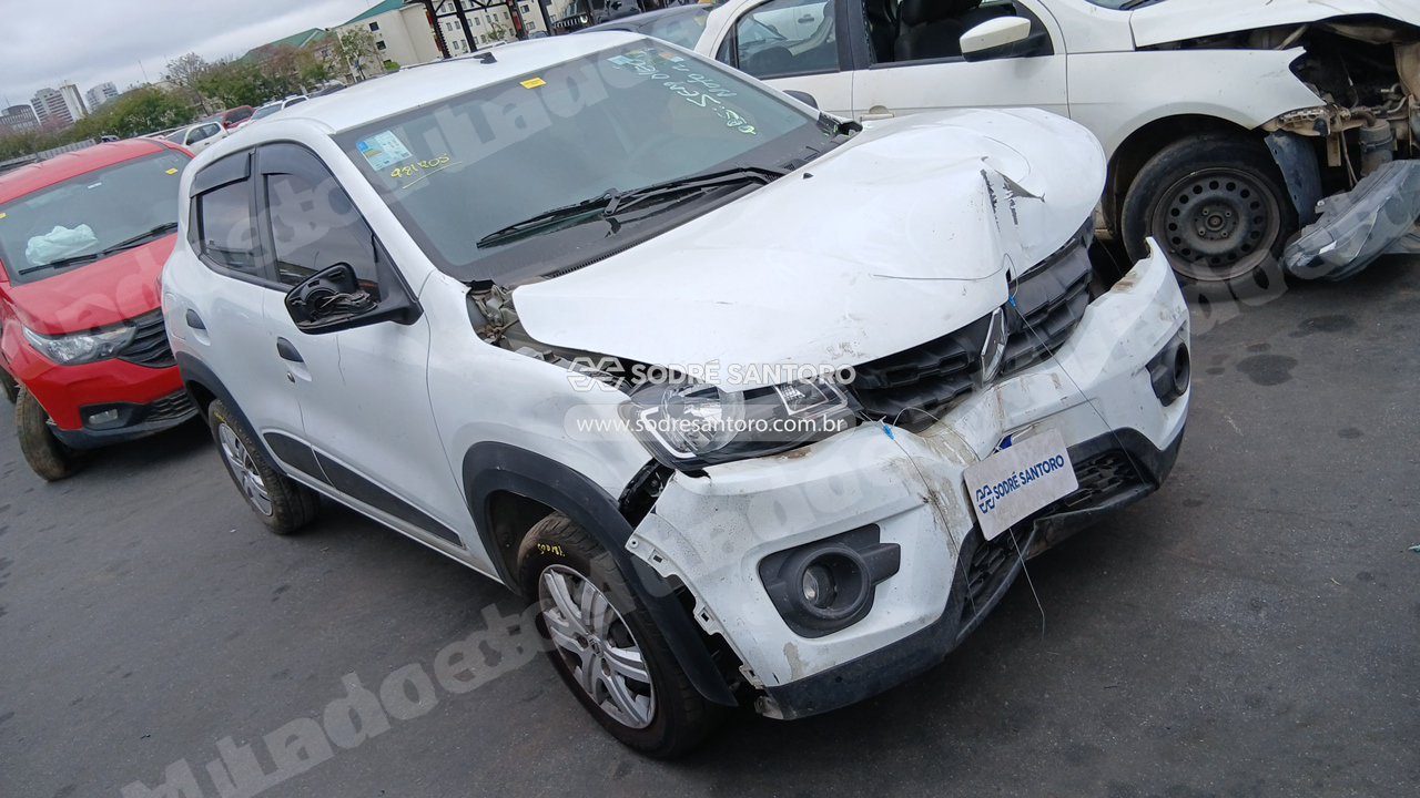 Renault Kwid Zen 10Mt 2020 em leilao em Brasil
