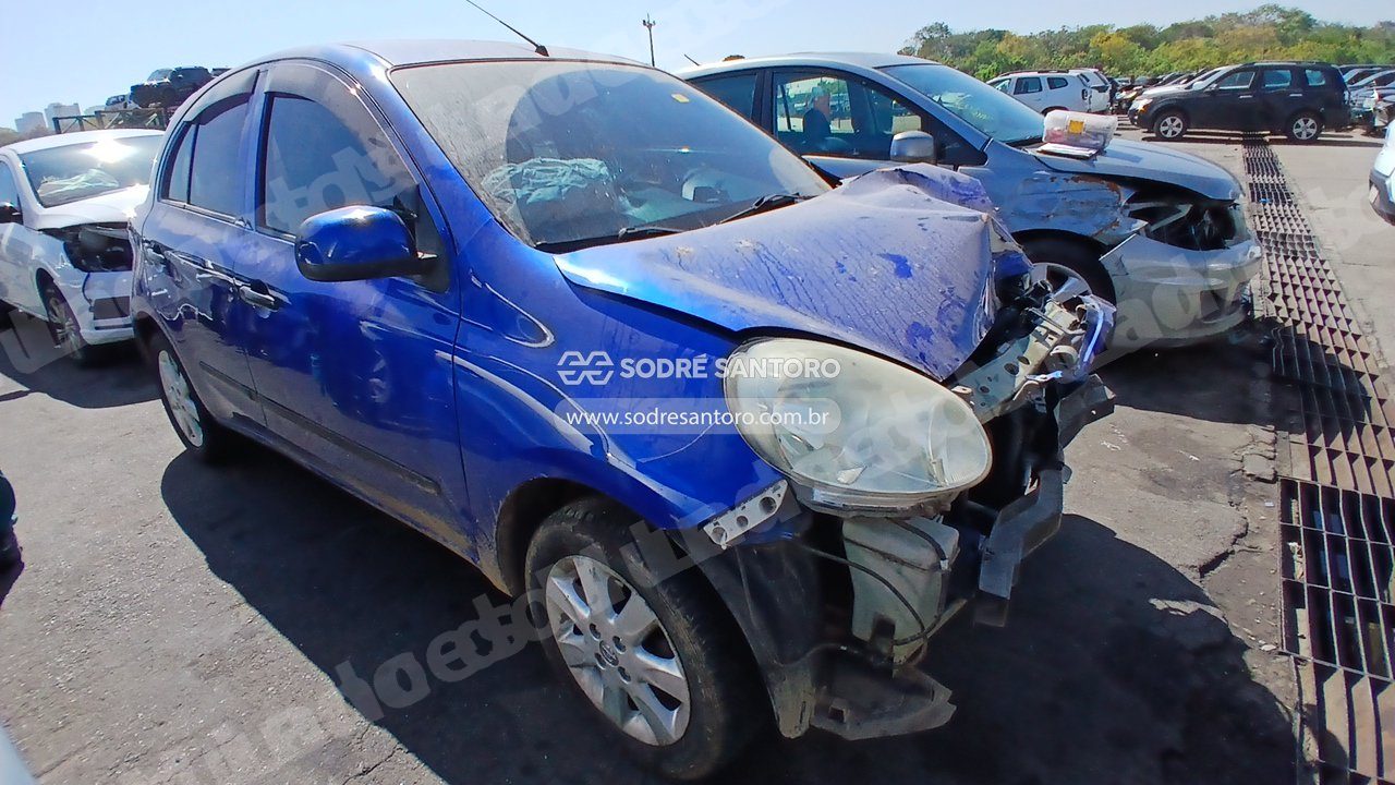 Nissan March 10S Flex 2013 em leilao em Brasil