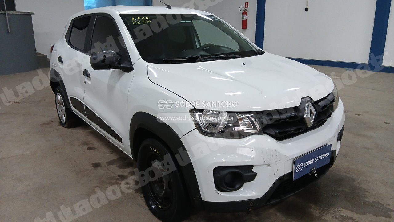 Renault Kwid Zen 10Mt 2019 em leilão em São José dos Pinhais/PR