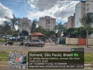 Apartamento de 67 m2 em leilão em Sumaré/SP