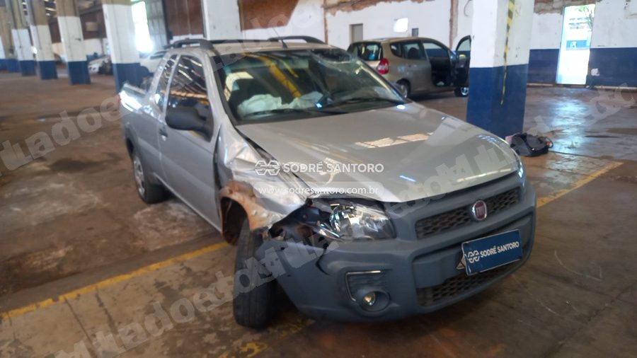 Fiat Strada Working Ce 2016 em leilão em Sertãozinho/SP