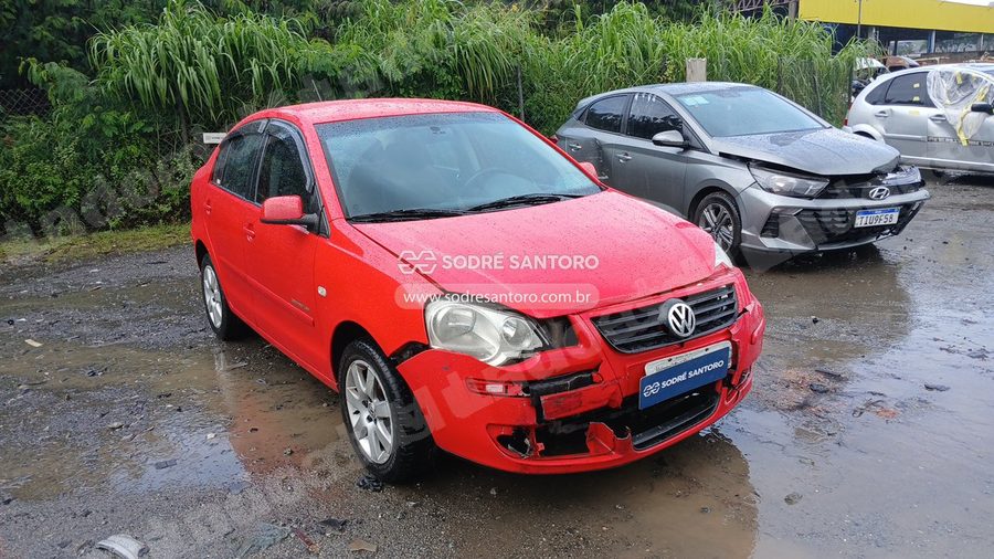 Volkswagen Polo Sedan 1.6 Comfort 2008 em leilão em Guarulhos/SP