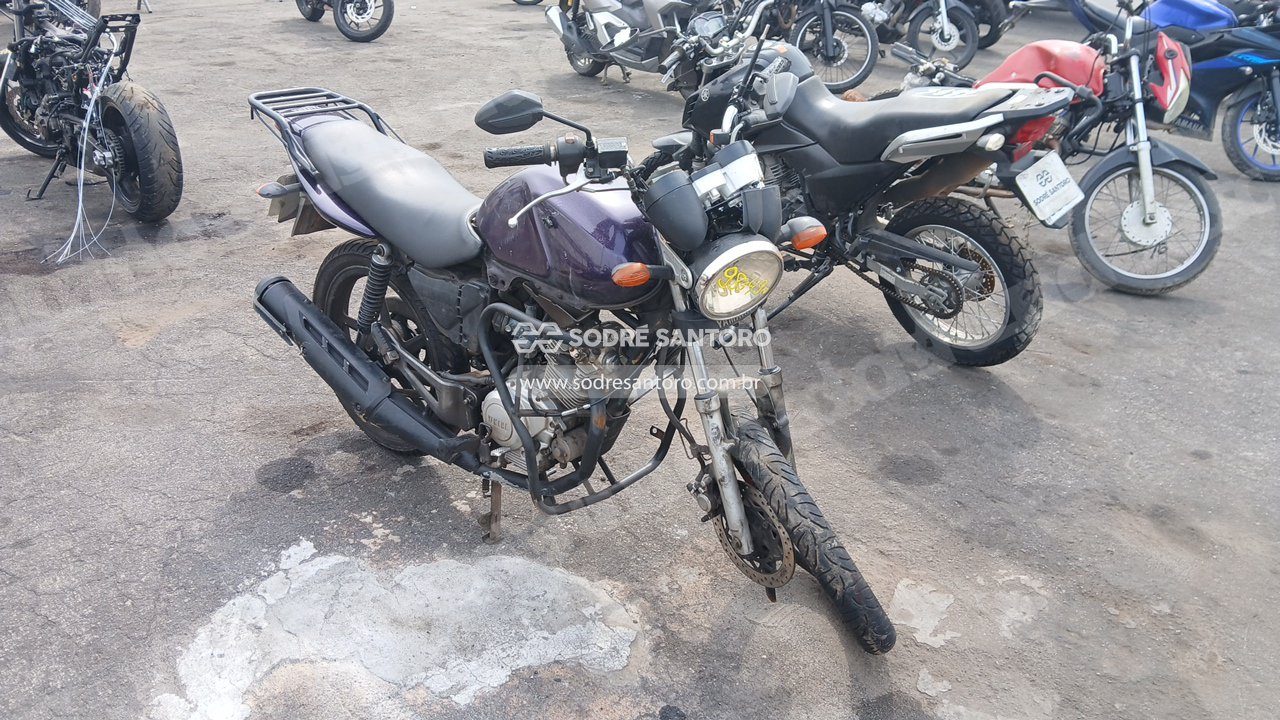 Yamaha Factor Ybr 125 Ed 2010 em leilao em Brasil
