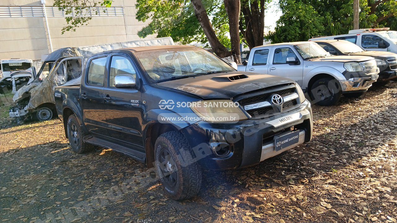 Toyota Hilux Cd 4X4 Srv 2007 em leilão em Ribeirão Preto/SP