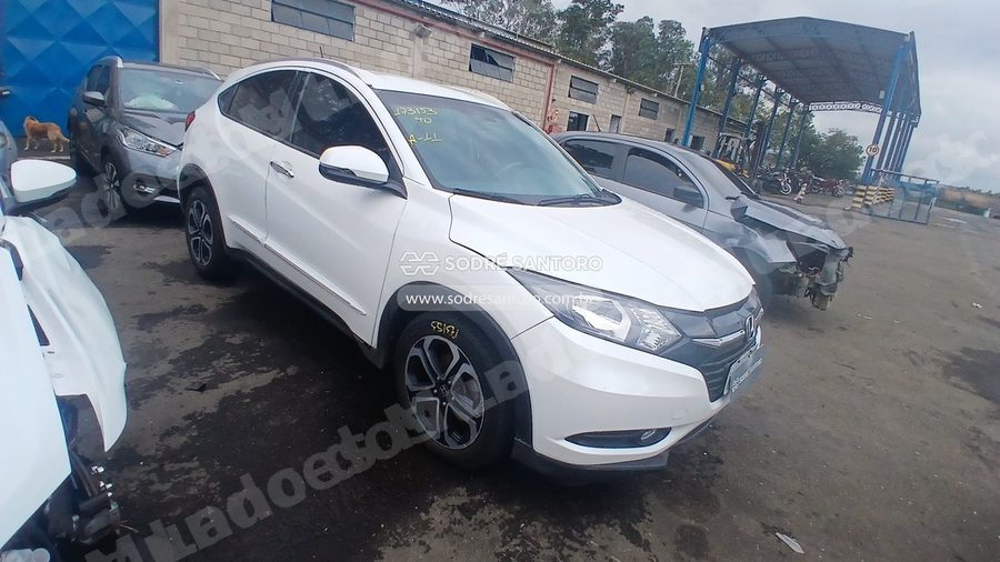 Honda Hr-V Exl Cvt 2018 em leilão em Monte Mor/SP