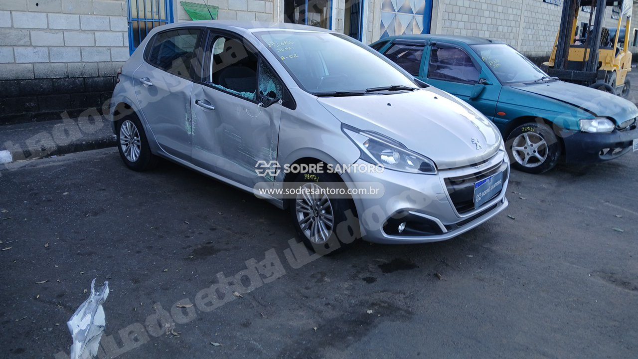 Peugeot 208 Active Pk At 2019 em leilao em Monte Mor/SP