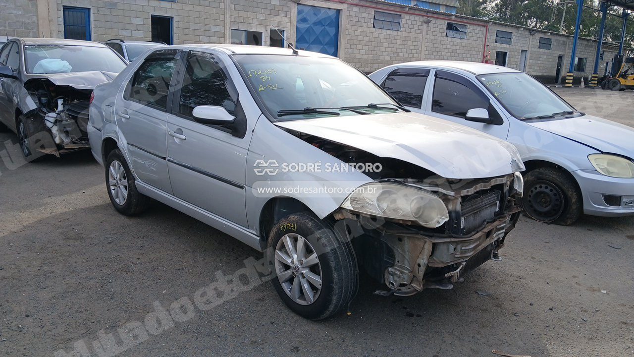 Fiat Siena Elx Flex 2009 em leilao em Monte Mor/SP