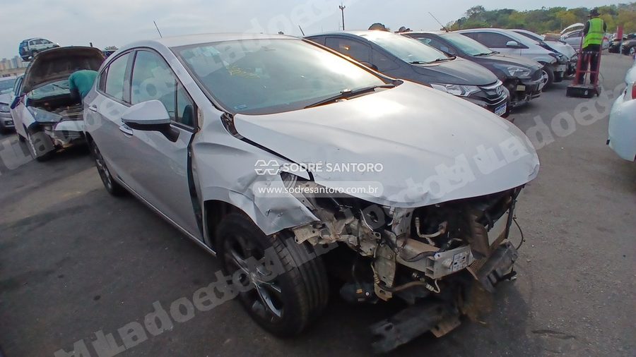 Chevrolet Cruze Lt Hb At 2018 em leilão em Guarulhos/SP